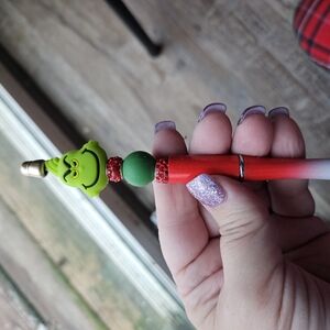 Red and Green Decorative Pencil